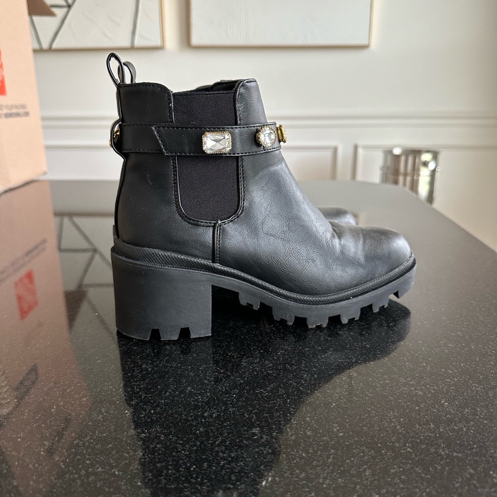 Black booties